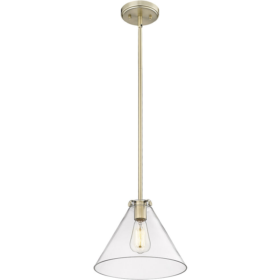 Aliza 1 Light 11 inch Modern Gold Pendant Ceiling Light